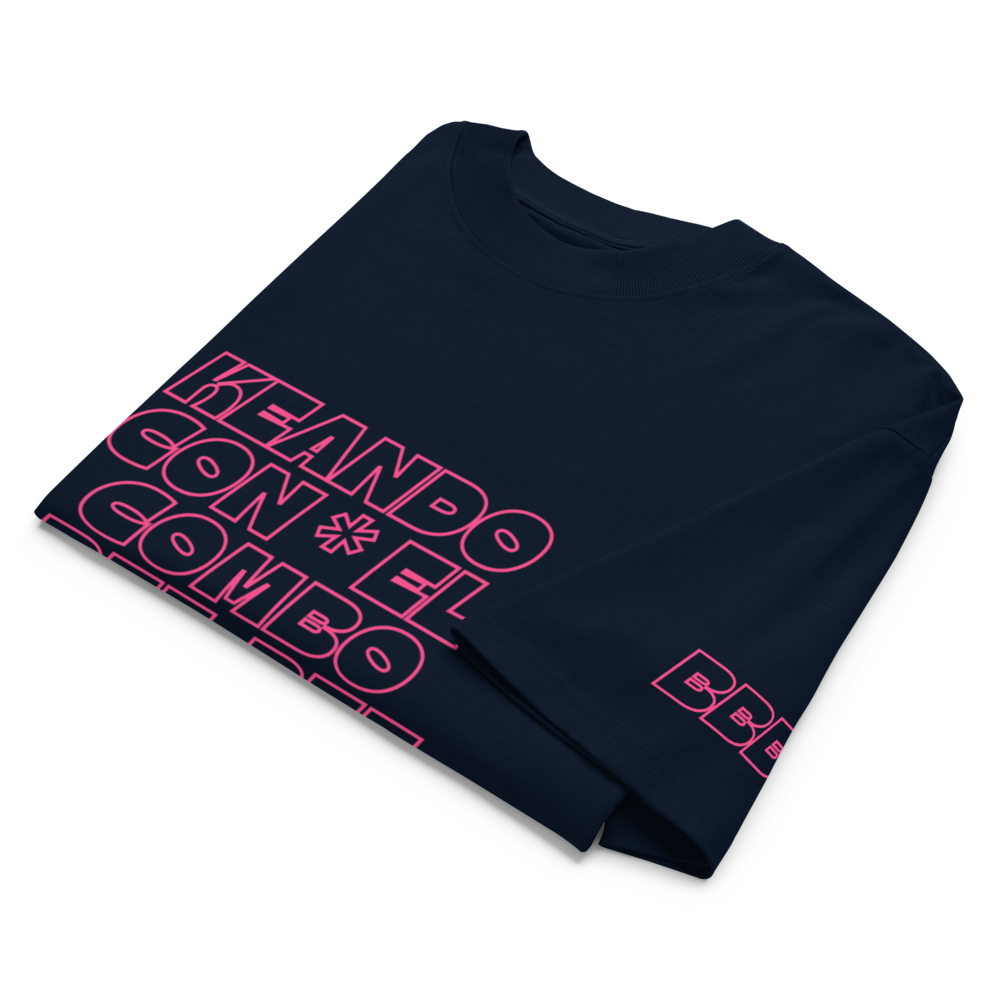 CAMISA OVERSIZE "KEANDOCONELCOMBO"